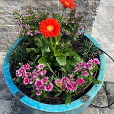 Flower Pot Installation 23